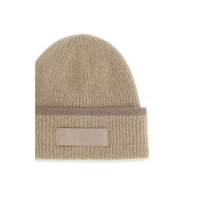Jacquemus Beige Alpaca Vicugna Pacos Beanie