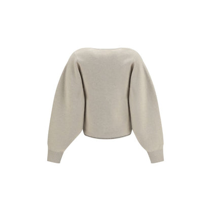 Jacquemus Beige Wool Oves Aries Cardigan