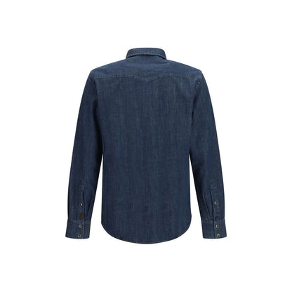Jacob Cohen Blue Denim Shirt