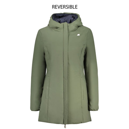 K-WAY Blue Nylon Women's Jacket