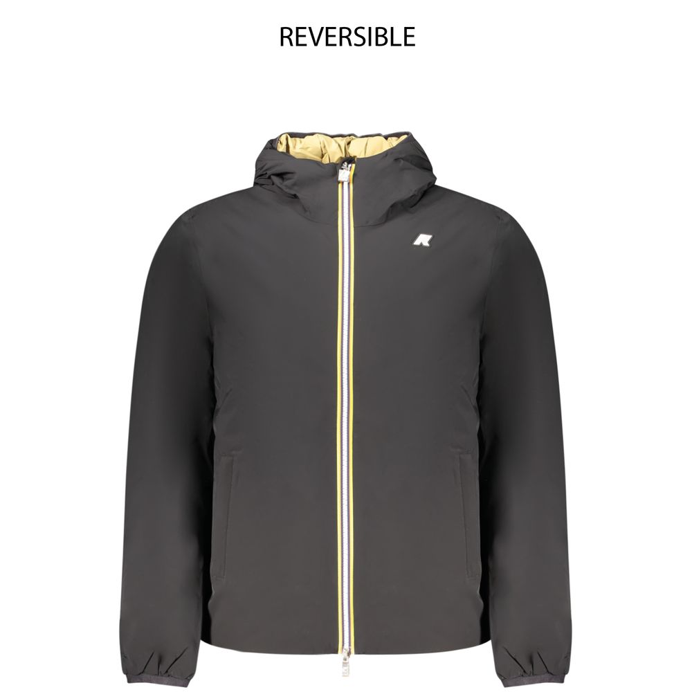 K-WAY Black Nylon Men's Jacket