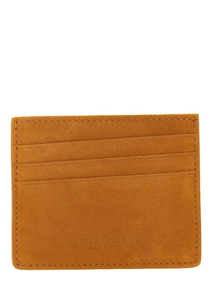 Brunello Cucinelli Brown Calfskin Cardholder