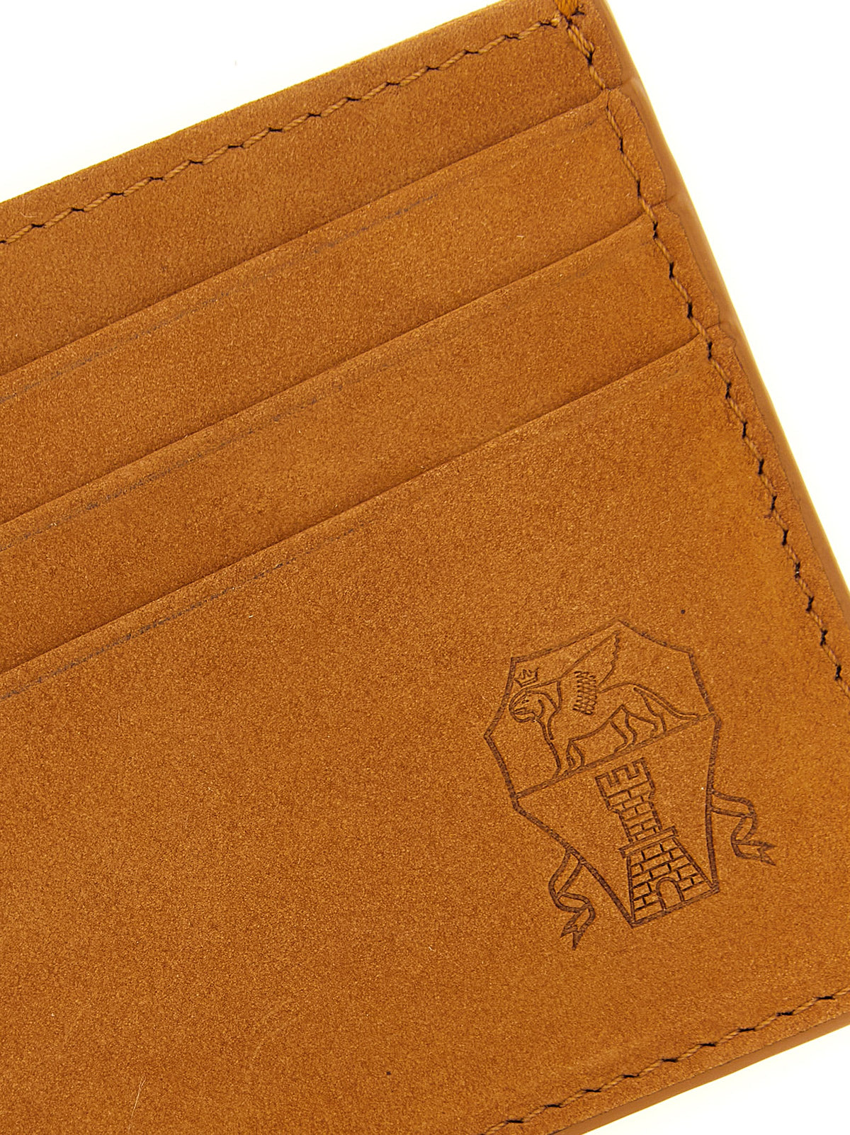 Brunello Cucinelli Brown Calfskin Cardholder