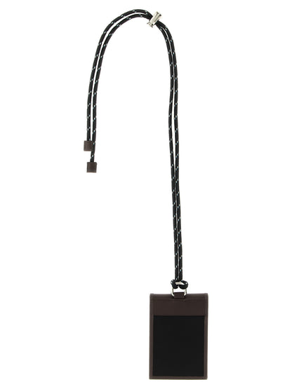 Prada Black Recycled Polyamide Cardholder