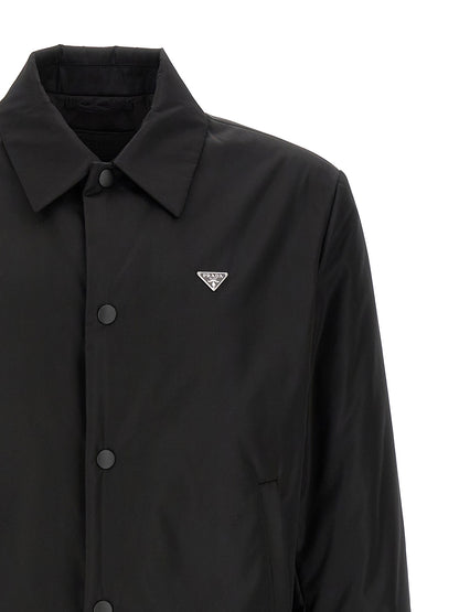 Prada Black Polyamide Shell Jacket