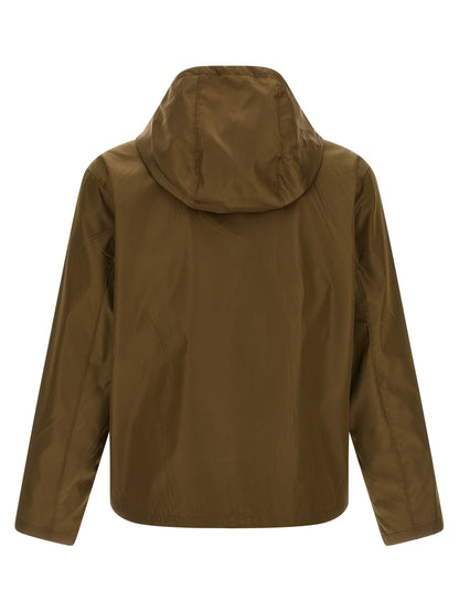 Prada Bicolor Polyamide Shell Jacket