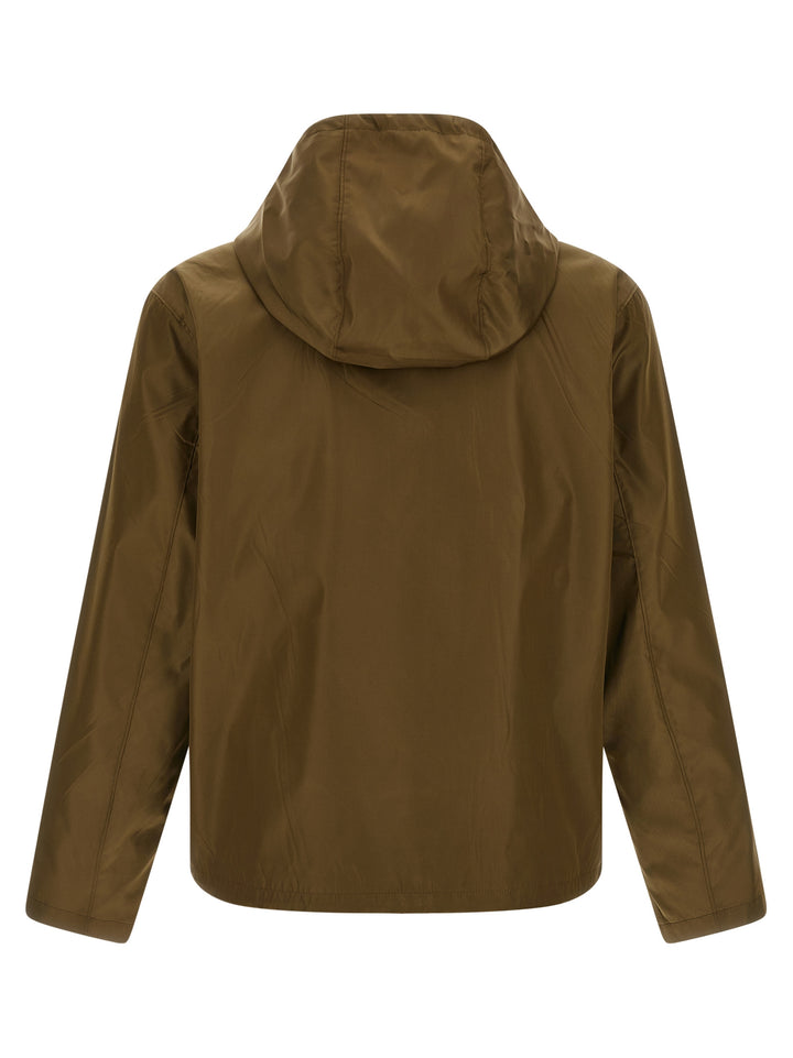 Prada Bicolor Polyamide Shell Jacket