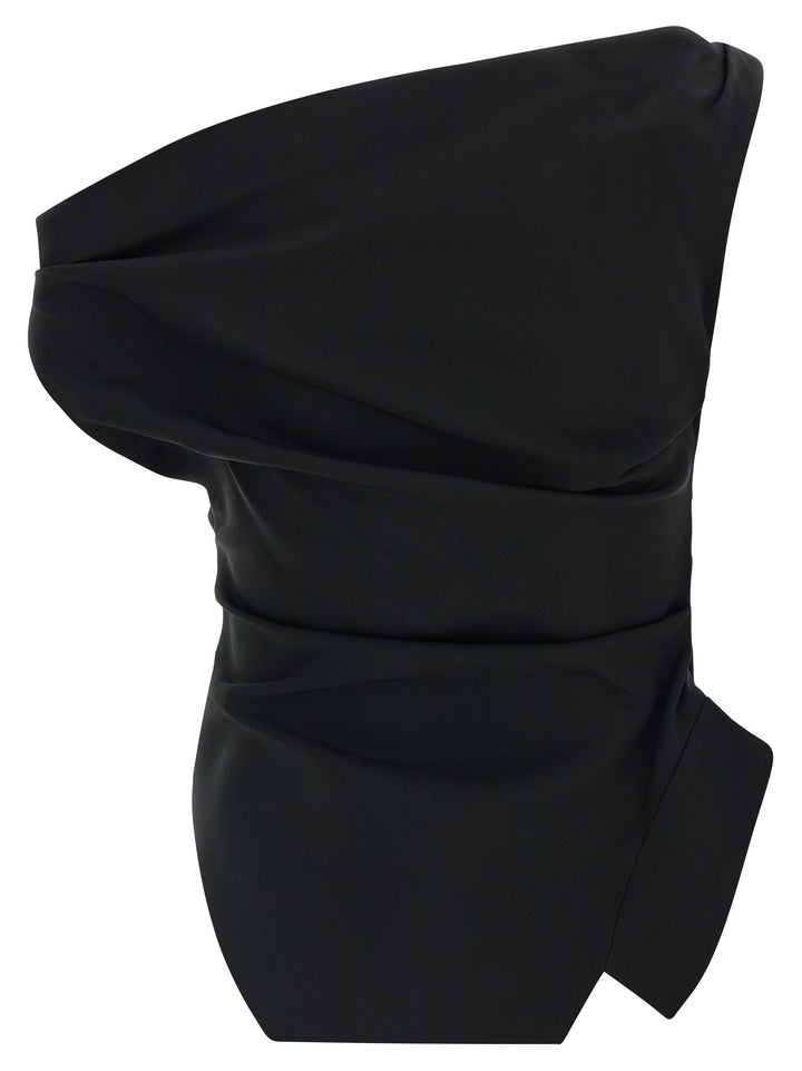 Rohe Black Viscose Tank Tops