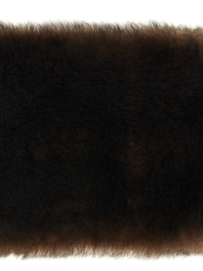 Valentino Garavani Brown Lamb Leather Other Accessories