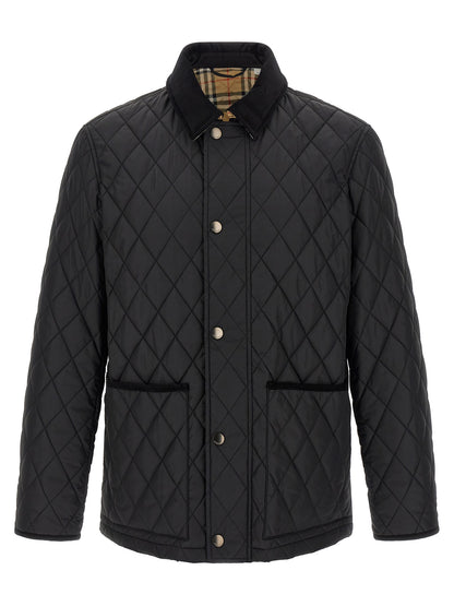 Burberry Black Polyamide Full-Length Jacket