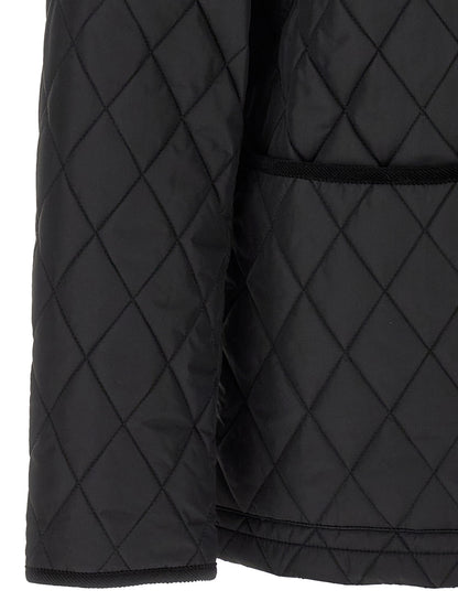 Burberry Black Polyamide Full-Length Jacket