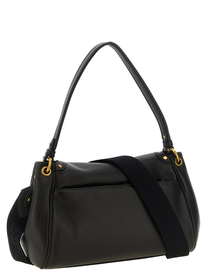 Isabel Marant Black Lamb Leather Shoulder Bag
