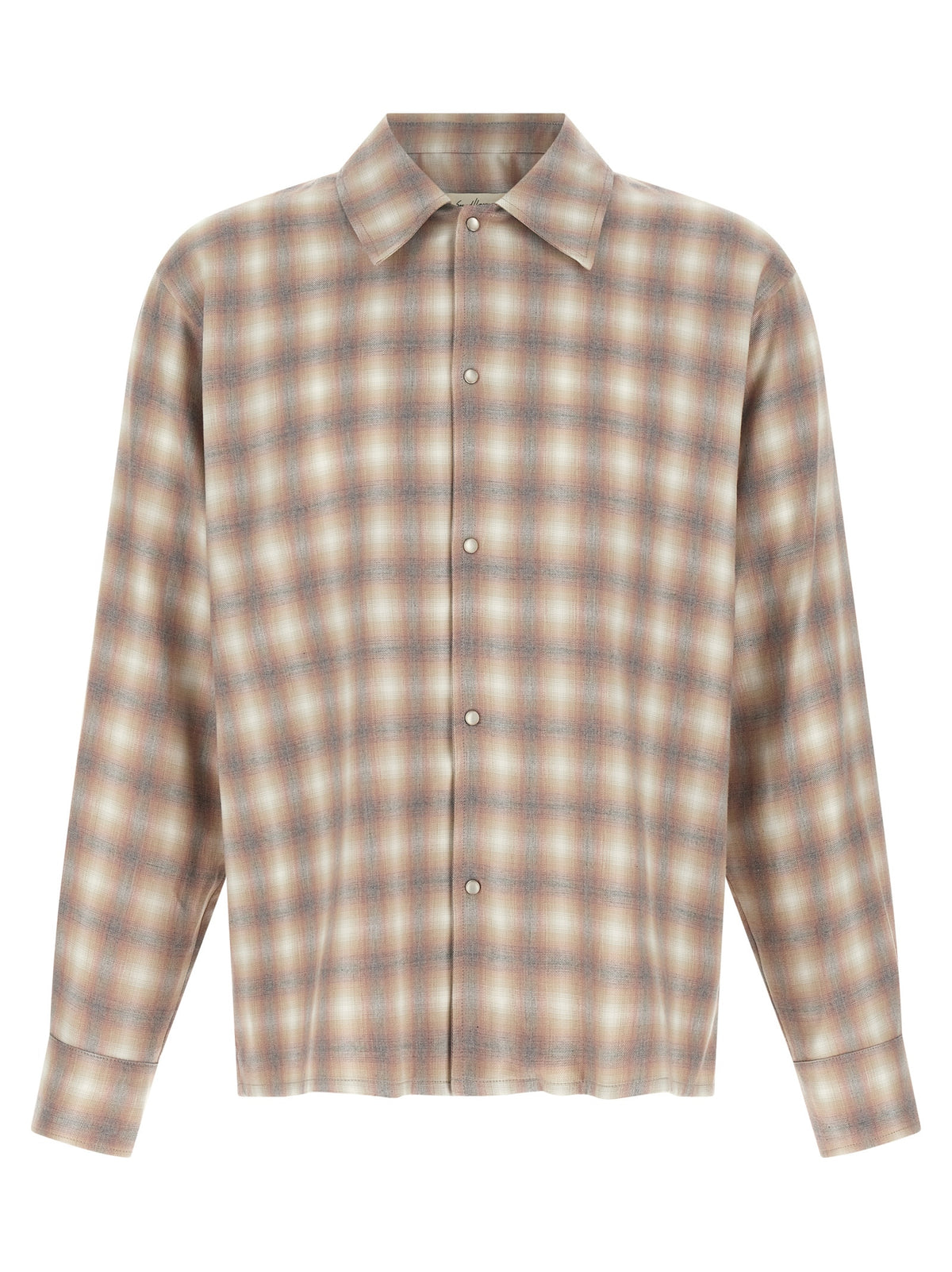 SECOND/LAYER Beige Cotton Blouse