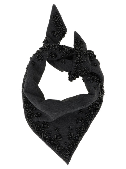 P.A.R.O.S.H. Gray Wool Scarf