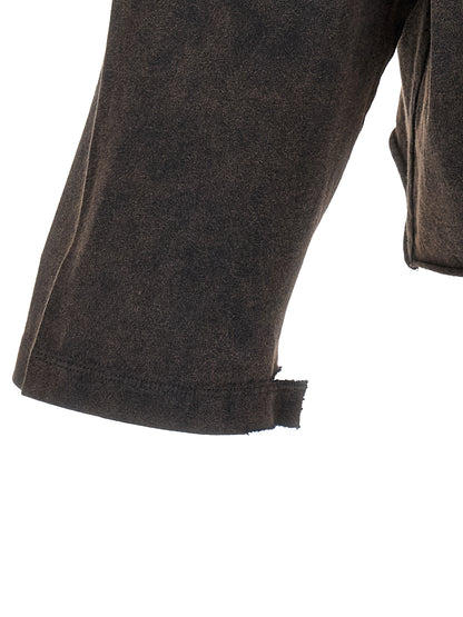 SECOND/LAYER Black Cotton T-Shirt