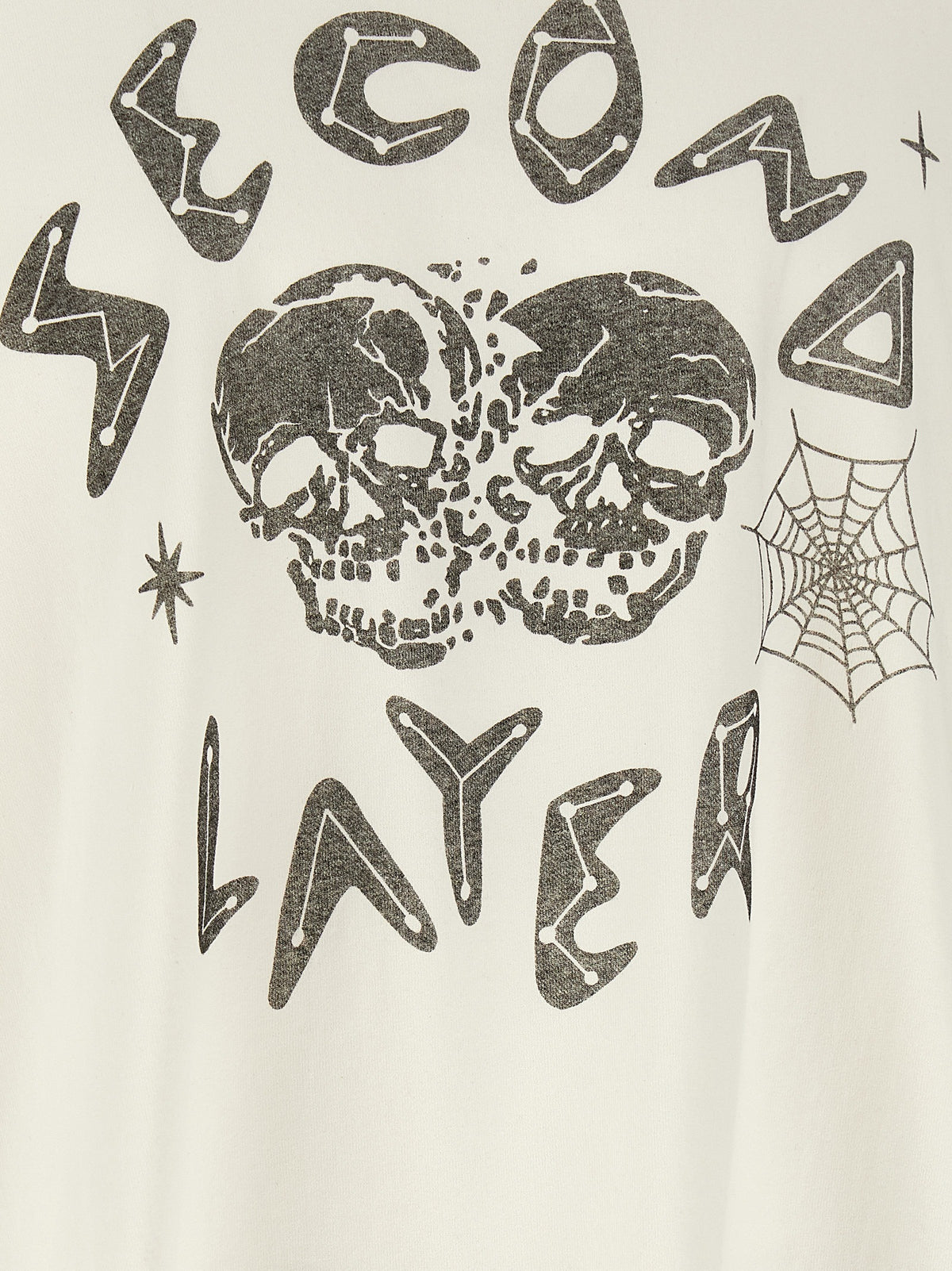 SECOND/LAYER White Cotton T-Shirt
