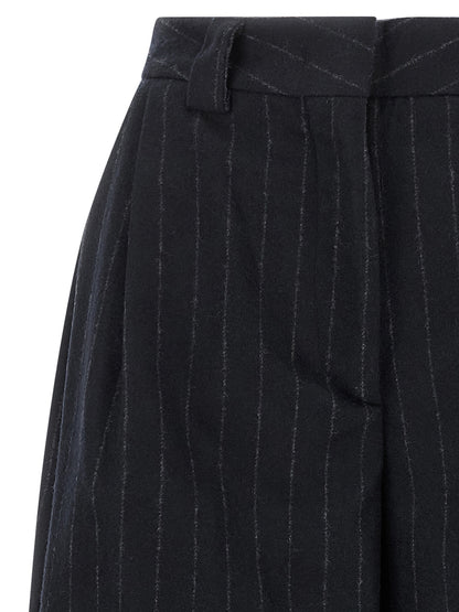 THELATEST Blue Polyamide Bermuda Shorts