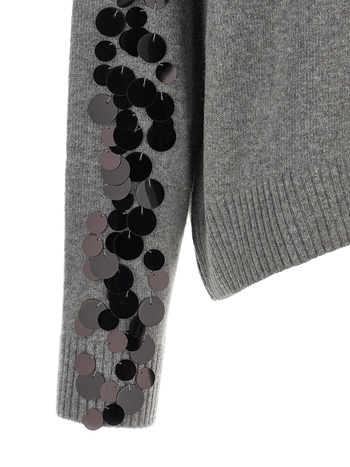 NUDE Gray Wool Cardigan