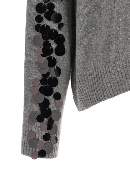 NUDE Gray Wool Cardigan