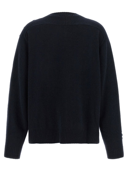 NUDE Blue Wool Cardigan