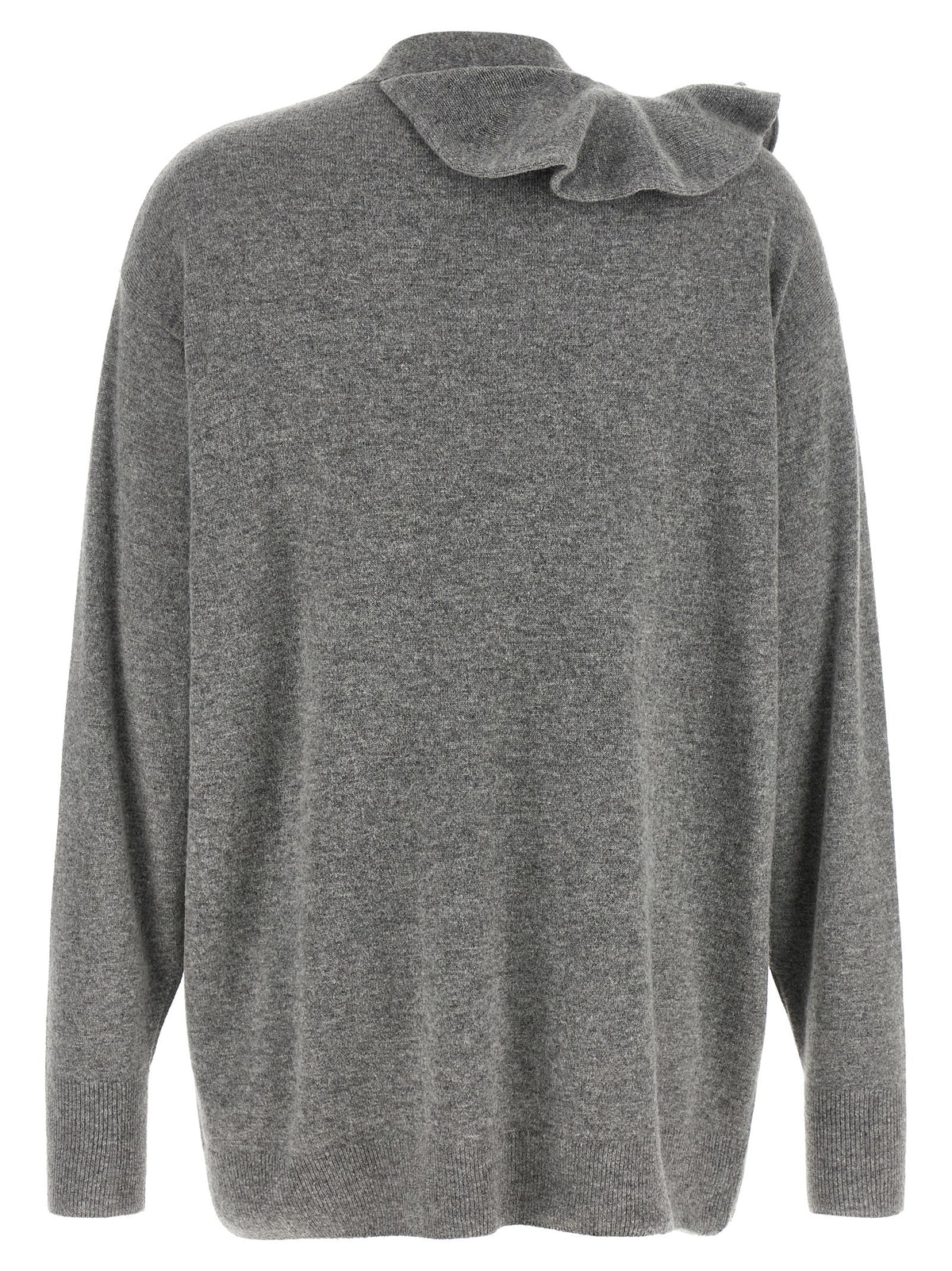 NUDE Gray Wool Cardigan