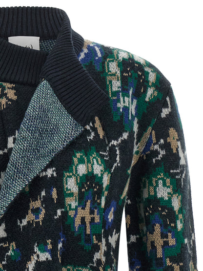 NUDE Multicolor Wool Cardigan