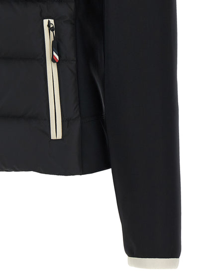 Moncler Grenoble Black Polyamide Cardigan