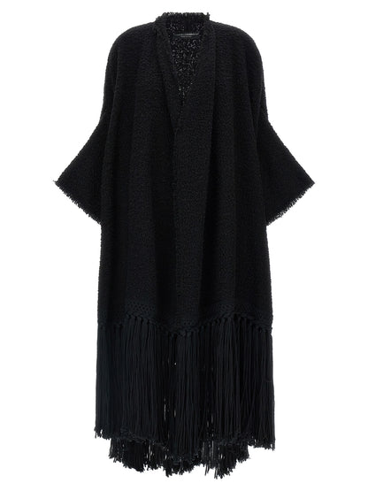 Dolce & Gabbana Black Virgin Wool Cardigan