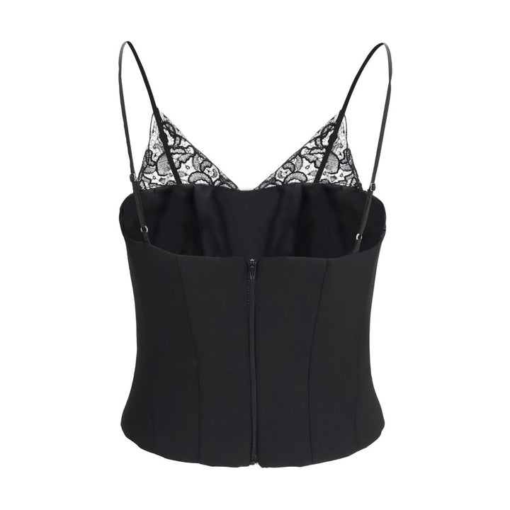 Nissa Black Polyester Shirt