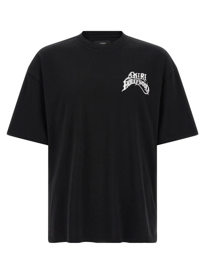 Amiri Black Cotton T-Shirt