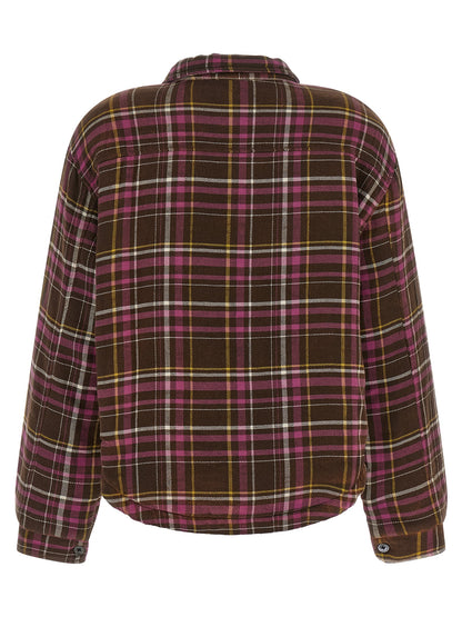 R13 Brown Cotton Shell Jacket
