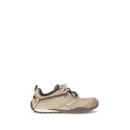 Balenciaga Beige Suede Leather Athletic Sneakers