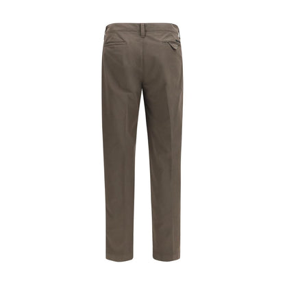 Prada Brown Cotton Cargo Pants