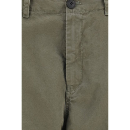Fendi Bicolor Cotton Cargo Pants