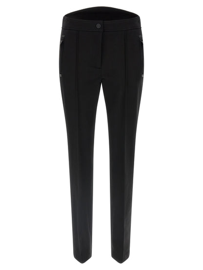 Moncler Grenoble Black Polyamide Athletic Pants