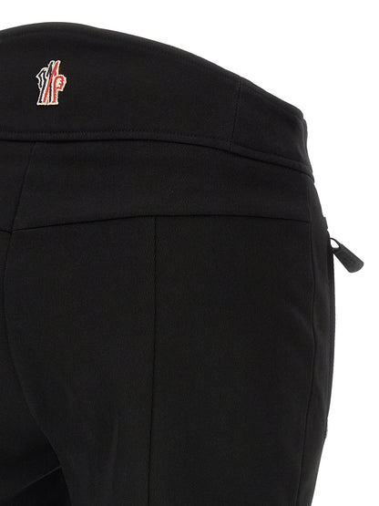 Moncler Grenoble Black Polyamide Athletic Pants