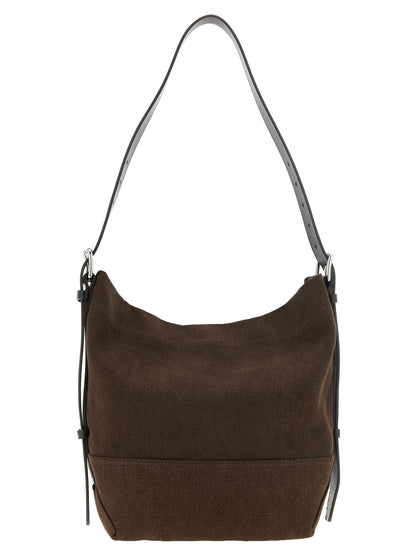 Lemaire Brown Cotton Tote Bag