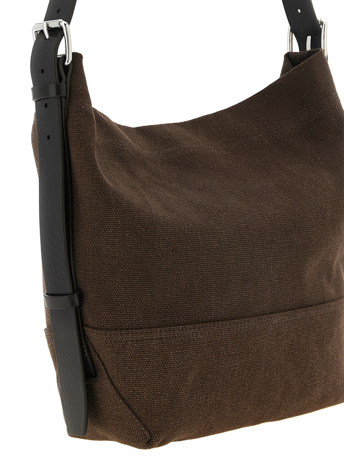 Lemaire Brown Cotton Tote Bag