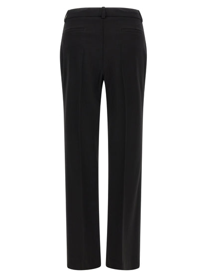 P.A.R.O.S.H. Black Virgin Wool Dress Pants