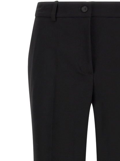 P.A.R.O.S.H. Black Virgin Wool Dress Pants