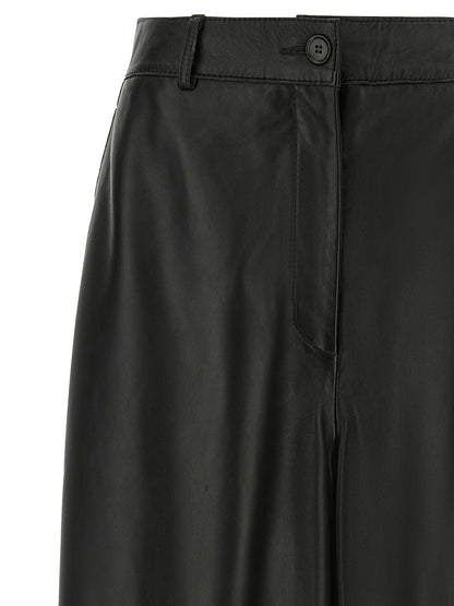 P.A.R.O.S.H. Black Leather Pants