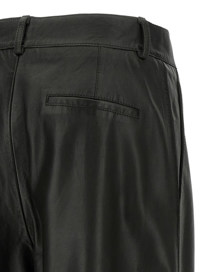 P.A.R.O.S.H. Black Leather Pants