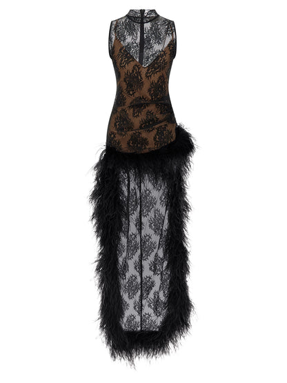 Giuseppe Di Morabito Black Polyester Short Dress