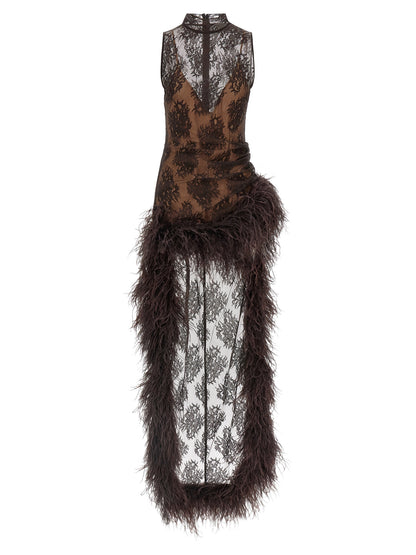 Giuseppe Di Morabito Black Polyester Short Dress
