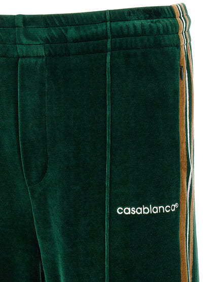 Casablanca Bicolor Cotton Casual Pants