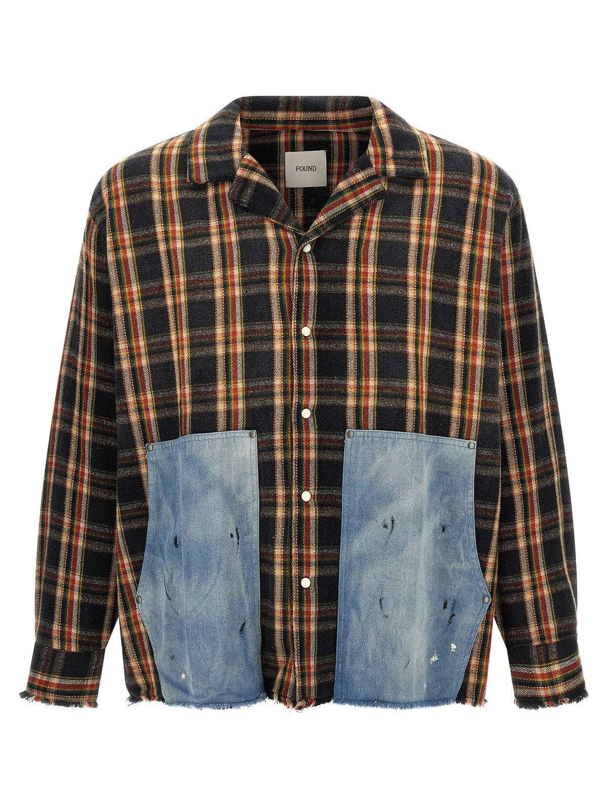 FOUND Multicolor Cotton Blouse