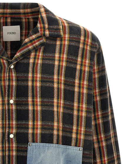 FOUND Multicolor Cotton Blouse