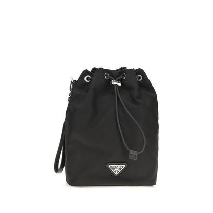 Prada Black Nylon Handbag