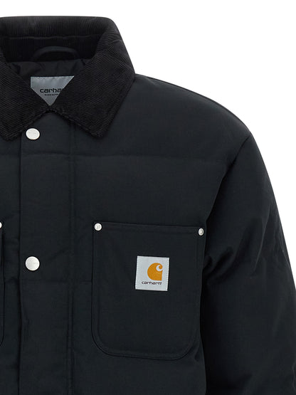 Carhartt Wip Black Nylon Shell Jacket