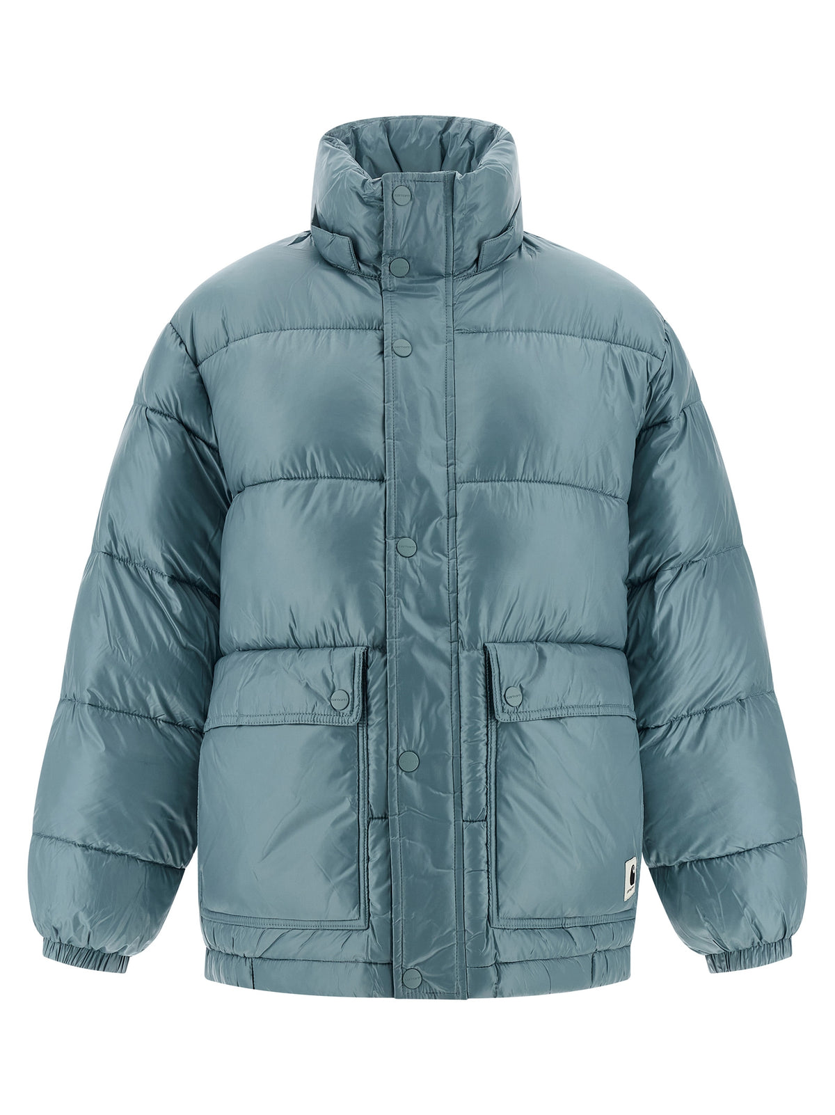 Carhartt Wip Blue Polyester Full-Length Jacket